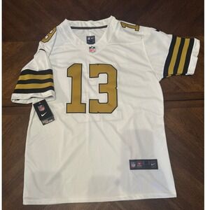 New Orleans‎ Saints Michael Thomas #13 Nike NFL Jersey White Gold Medium |W1